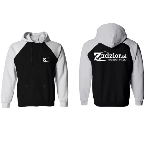 BLUZA KANGURKA ZADZIOR CZARNA XXL