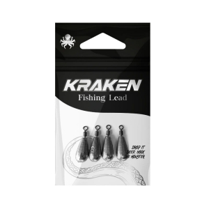 Kraken Ciężarek Łezka z Krętlikiem 12g 4szt