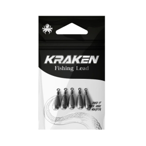 Kraken Ciężarek Łezka z Krętlikiem 7g 5szt
