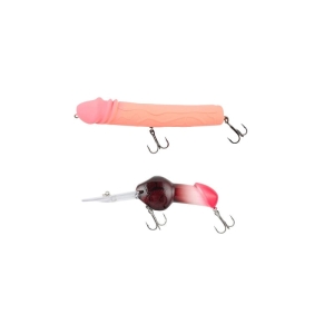 Zestaw Kraken Qtong Jerk White Python 16cm 43g + Qtong Deep Brown Baller 8,5cm 27g