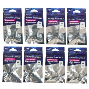Zestaw Główek Wkręcanych Hype Tackle Jig With Screw Light 3/4/6/8G 24szt