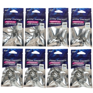 Zestaw Główek Wkręcanych Hype Tackle Jig With Screw Heavy 10/15/20/30G 24szt