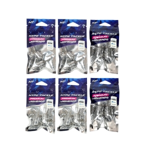 Zestaw Główek Wkręcanych Hype Tackle Jig With Screw Vert & Troll 50/80/100G 12szt