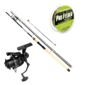 Zestaw Kraken Black Pearl Feeder 3,30m 120g 3+3cz + Kraken Black Pearl Feeder 5500 V2 + Żyłka VDE-Robinson Pro Feeder 0,260mm 230m.jpg