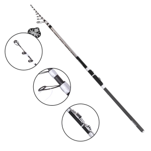 Wędka Kraken Black Pearl TELE FLOAT 4,00m 6cz Do 35G