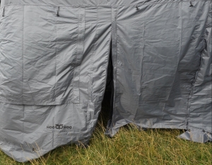 Ściany Boczne do Markizy dachowej HooHoo Outdoors SoftShell Trapez 634x207cm