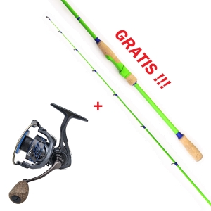 Kołowrotek Hype Tackle H2 3000 5.2:1 + GRATIS Wędka Hype Tackle Fresh 2,44m 5-25g 2cz S 