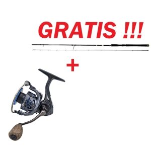 Kołowrotek Hype Tackle H2 3000 + GRATIS Wędka SG MPP2 274cm 10-30g 2sec Pleciona X Anniversary