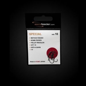 Haczyk bez zadzioru SPECIAL rozm10 ESCA FEEDER 10szt