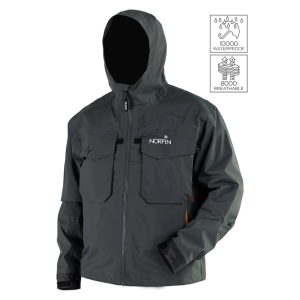 Kurtka Norfin PILOT GRAY wading jacket, rozmiar XL
