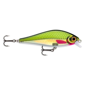 Wobler Rapala Super Shadow Rap 11cm 38g OG Olive Green Slow Sinking