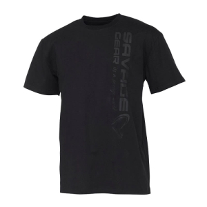 Koszulka Savage Gear Vertical Logo Tee Black M