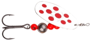 Obrotówka Savage Gear Caviar nr 4/18g Fluo Orange&Silver