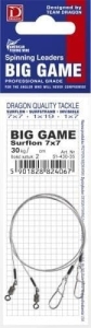 Przypon Dragon 7x7 Surflon BIG GAME 30kg 60cm 2szt