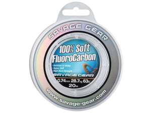 SG Soft Fluoro Carbon 0.60mm 20m 21.6kg
