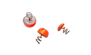 Svartzonker Screw-in Dot Fl.Orange Lead 4,5g 3szt