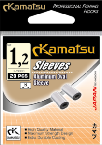 TULEJKI ZACISKOWE ALUMINIOWE OWAL. 0,8/1,6mm 20szt