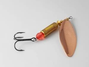 Obrotówka POLSPING ŁYSKA 3 13g MIEDŹ