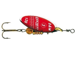 Obrotówka DAM Spinner Effzett Predator Red-Glitter 3g