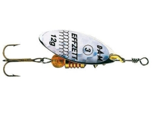 Obrotówka DAM Effzett Predator Silver Glitter nr 3/12g