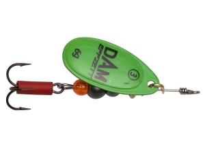 DAM Obrotówka EFFZETT FLUO SPINNER 10g #4 GREEN