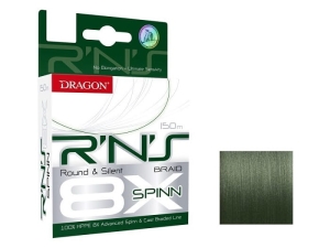 Plecionka DRAGON R'N'S 8X SPINN 0.16mm 150m GREEN