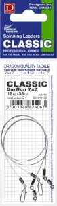 Przypon Dragon Classic 1x19 Surflon 12kg 40cm 2szt
