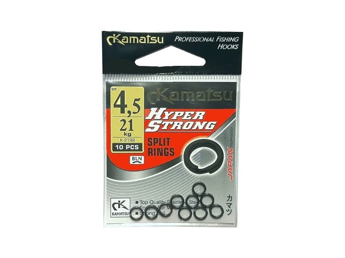 Kółeczko Łącznikowe HYPER STRONG 4,5mm 21kg 10szt