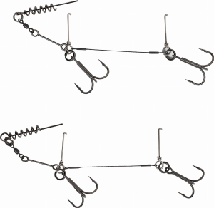 Savage Gear 1x7 TI Corkscrew Stinger 2x#2/0 23kg 1szt