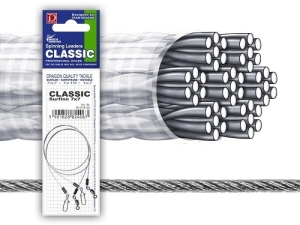 Przypon Dragon 7x7 Surflon BIG GAME 30kg/80cm 2szt