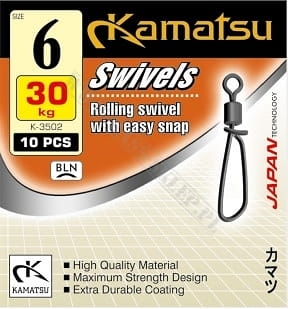 KRĘTLIK Z AGRAFKĄ KAMATSU K-3502 #10 14kg