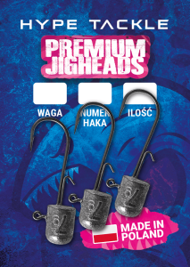 Hype Tackle Premium Bullet Jigheads 4/0 5g 3szt.