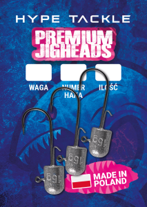 Hype Tackle Premium Bullet Jigheads 2/0 15g 3szt.