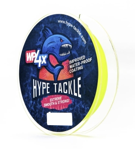Plecionka Hype Tackle 4X Fluo Yellow 0,14mm, 10,5kg 135m