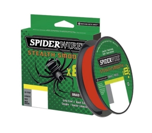 Spiderwire Stealth Smooth 8 150m 0.09mm 7.5kg Code Red