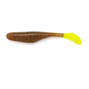 Bass Assassin 4" Walleye 10W 40 Lime Tail 10szt