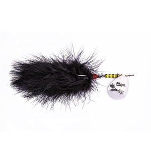 Mepps GIANT MARABOU srebrny/czarny_silver/black 40