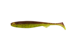 Slick Shad 9cm 5g UV Green Pumpkin 1szt