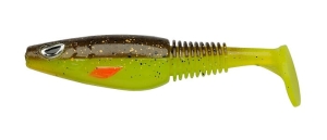 Berkley Sick Swimmer 9cm Brown Chartreuse 1szt