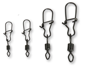 DAM EFFZETT D-LOCK Snap Swivels #10 XS 12kg 10szt