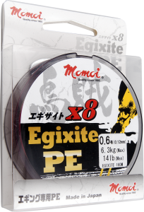 Plecionka MOMOI Egixite 0.16mm/8.1kg 135m szara