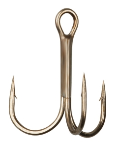 GAMAKATSU 13B TREBLE HOOKS BRONZE #12 10szt