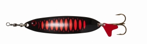 DAM STANDARD SPOON SLIM 8cm 24g BLACK/ORANGE UV