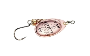 DAM SINGLEHOOK SPINNER #3 6g SINKING COPPER