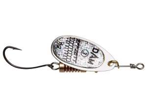 DAM SINGLEHOOK SPINNER #2 4g SINKING REFLEX SILVER
