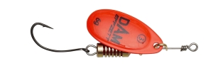 DAM SINGLEHOOK SPINNER #2 4g SINKING RED