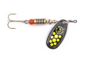 Mepps BLACK FURY czarny/seledynowe/chartr. 2/4,5g