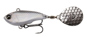 Savage Gear FAT TAIL SPIN 6,5cm 16g WHITE SILVER