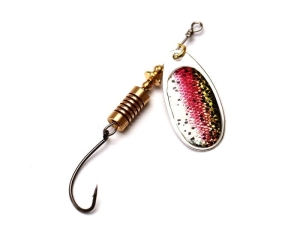 DAM SINGLEHOOK SPINNER #3 6g SINKING RAINBOW TROUT