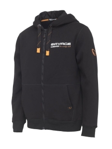Bluza Savage Gear Urban Zip Hoodie XXL Black Ink